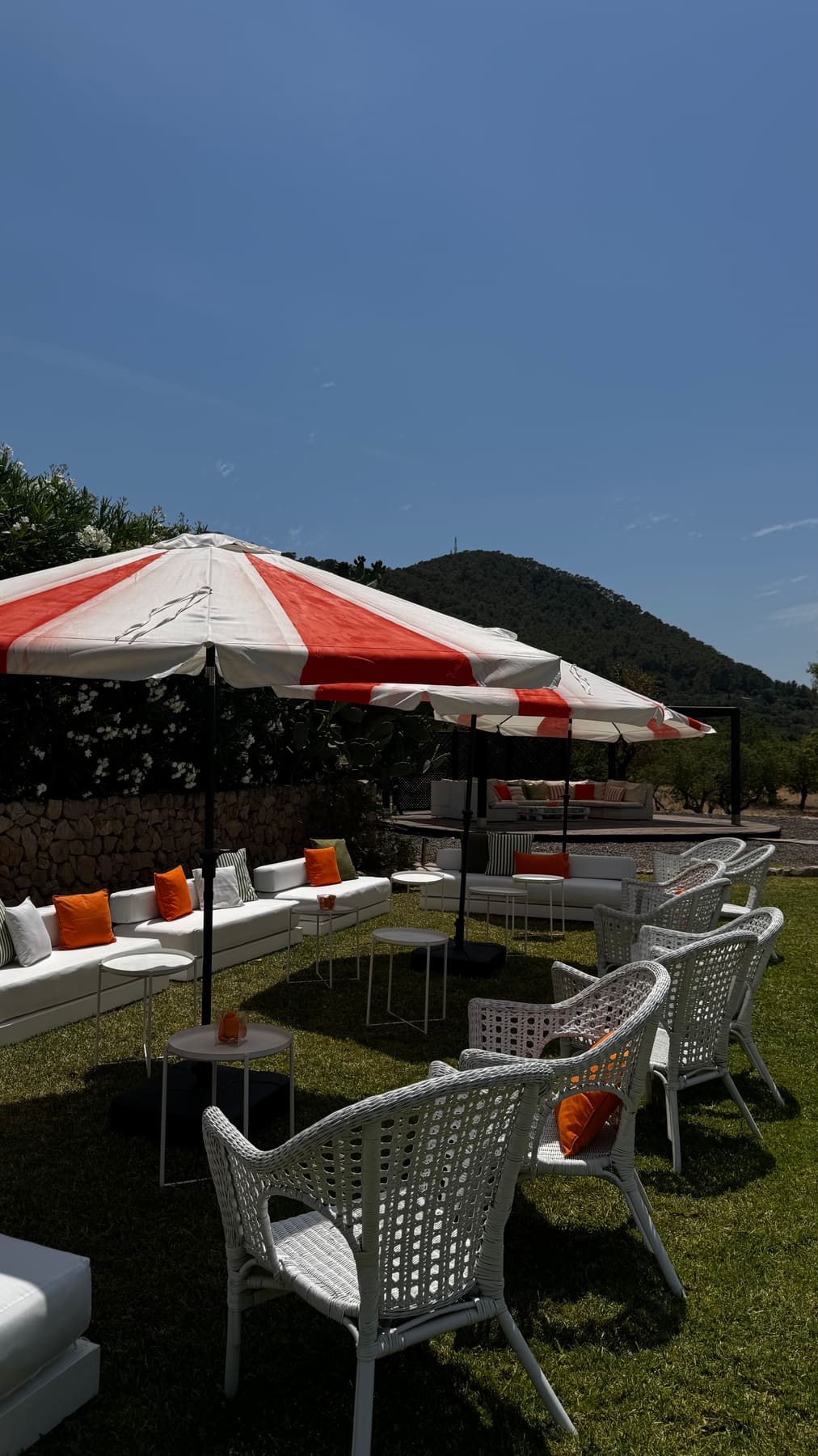 Montaje chill out para un evento corporativo
